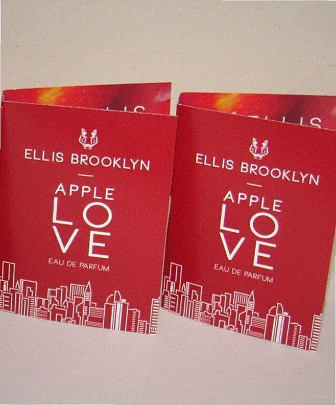 2 Ellis Brooklyn Apple Love Eau de Parfum 3 mL 0.1 Oz TOTAL Perfume For Women