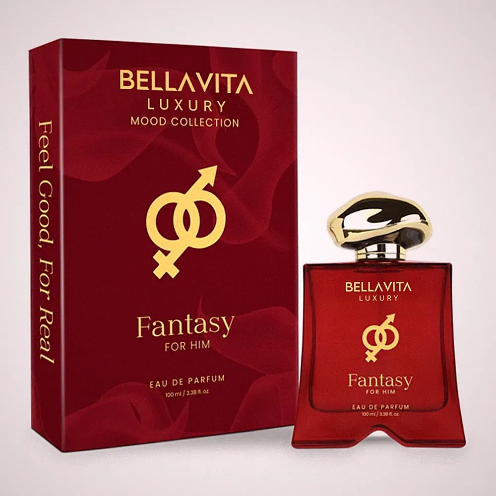 Bellavita Fantasy Perfume for Men 100ml | Long-Lasting Pheromone Fragrance