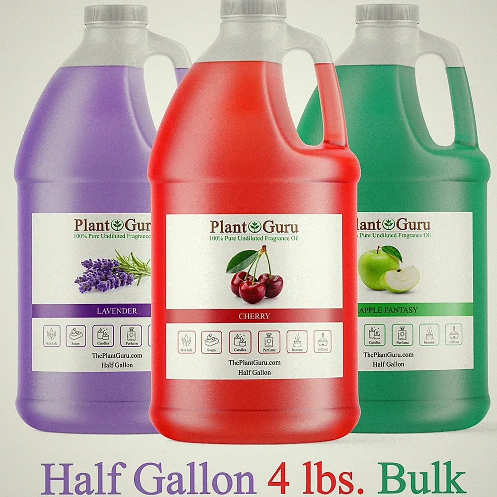 Fragrance Oil Half Gallon 4 lbs. BULK WHOLESALE Candle Soap Making Burner Warmer