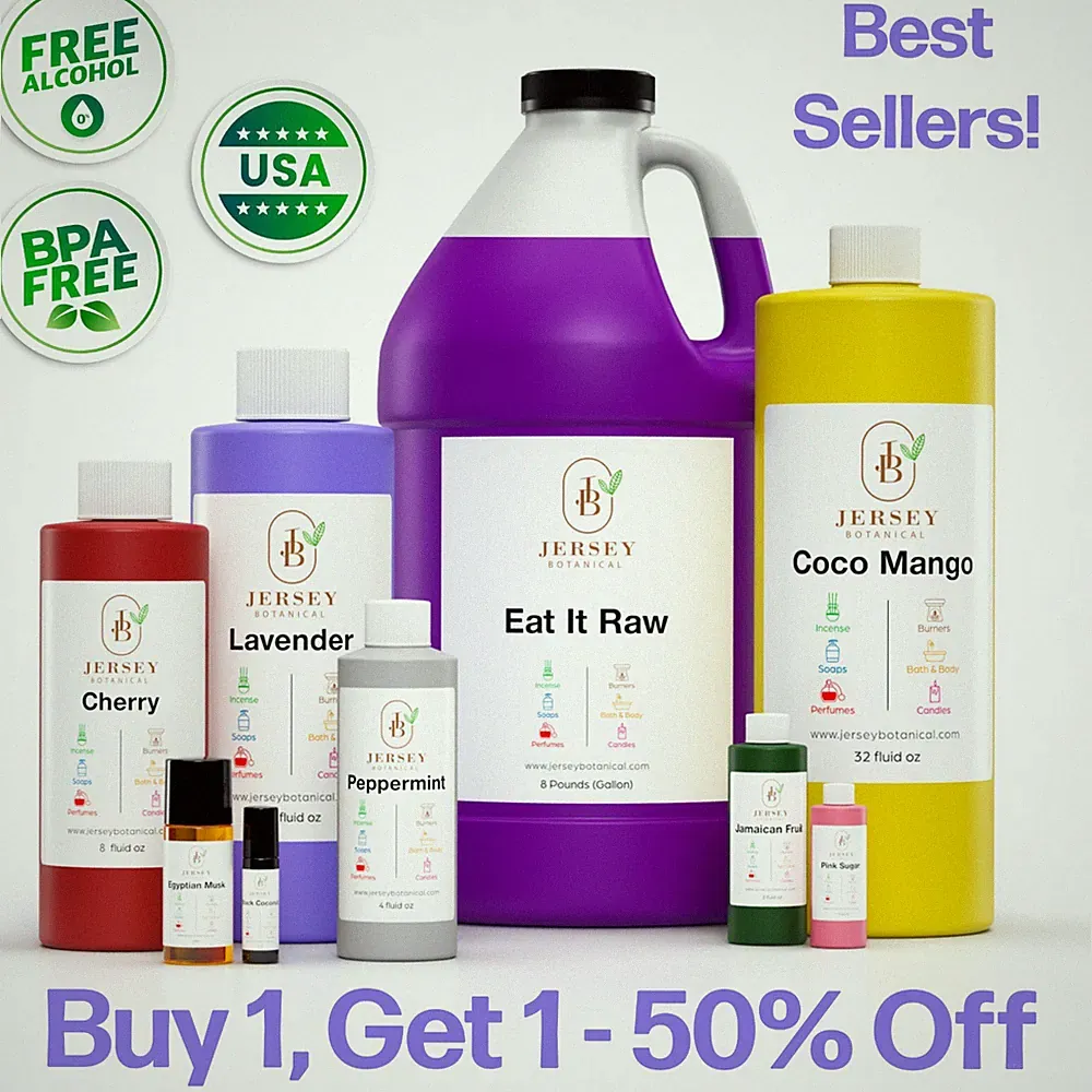 Fragrance Oils For Body Soap Candle Incense Making Burning Perfume Diffuser Bulk