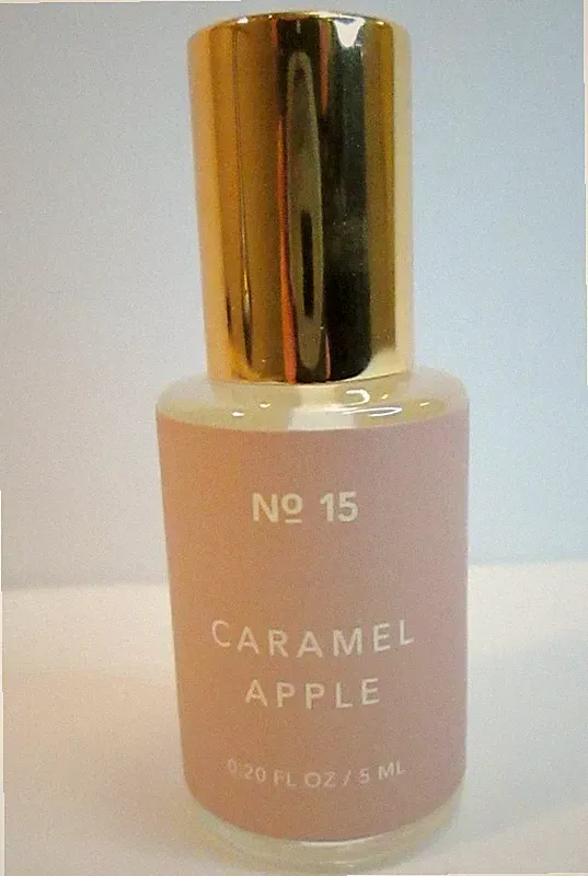 Olivia Care No.15 CARAMEL APPLE Mini Perfume Rollerball 0.20 oz / 5mL NWOB
